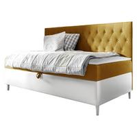 BOXBETT Filip Junior 2 - H3 - Gelb/Weiß, Holz (100/200cm) - MIRJAN24