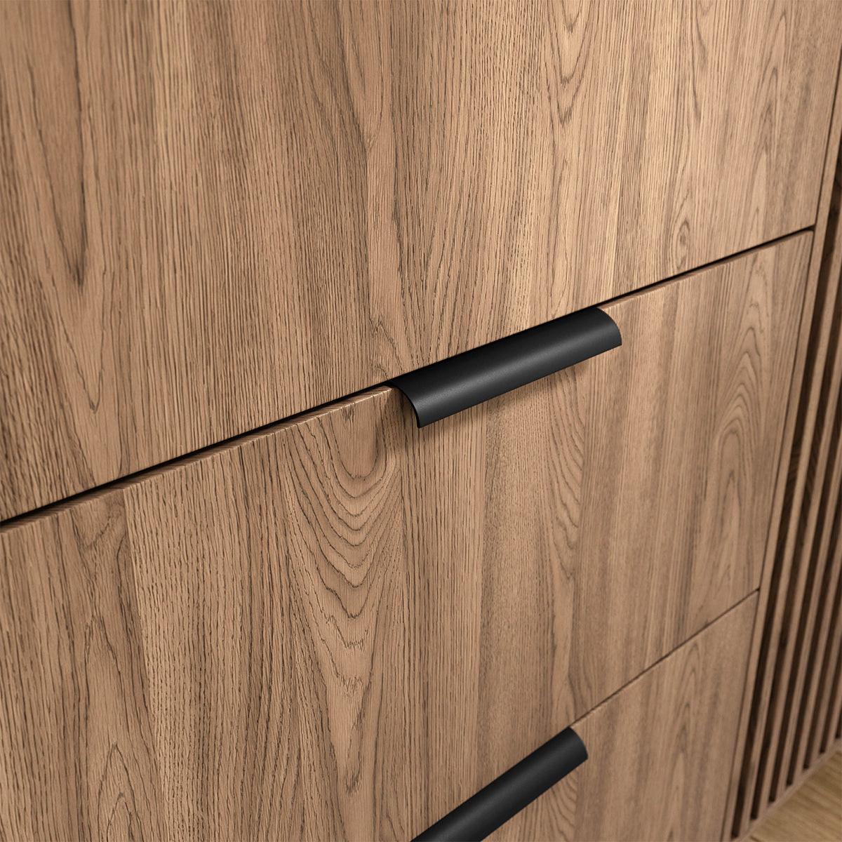 KLEIDERSCHRANK 3 Türen Esteban Holz - Braun, Holzwerkstoff (185/192/60cm) - Petits-meubles