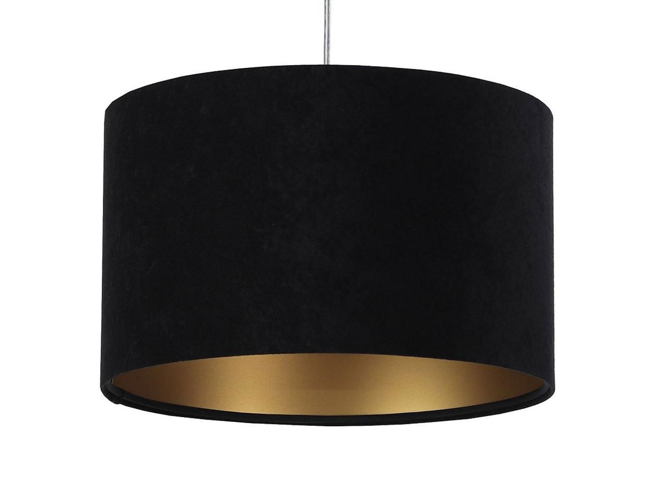 HÄNGELEUCHTE Gold 30/20 cm - Goldfarben/Schwarz, Kunststoff (30/0.45/20cm) - ONZENO