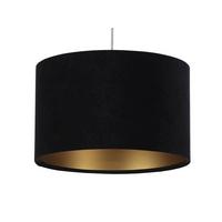 HÄNGELEUCHTE Gold 30/20 cm - Goldfarben/Schwarz, Kunststoff (30/0.45/20cm) - ONZENO