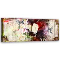 KUNSTDRUCK Bunt 120/40 cm - Multicolor, Textil (120/40cm) - KUNSTLOFT