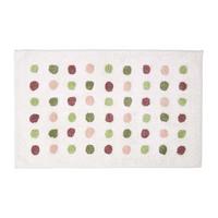 BADEMATTE Punkte 50/80 cm, Baumwolle - Multicolor, Textil (50/80cm) - Homescapes