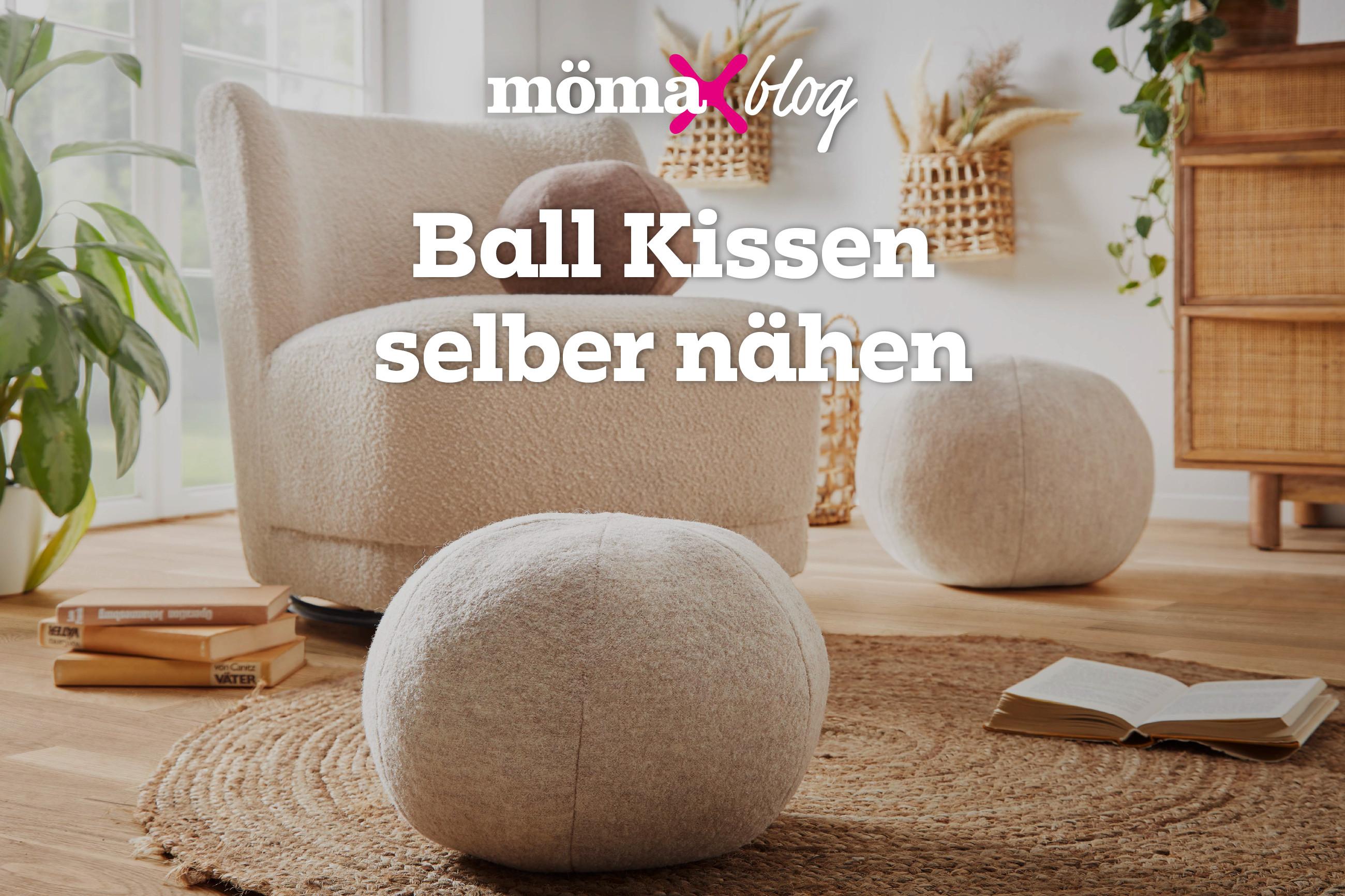 Ball Kissen selber nähen