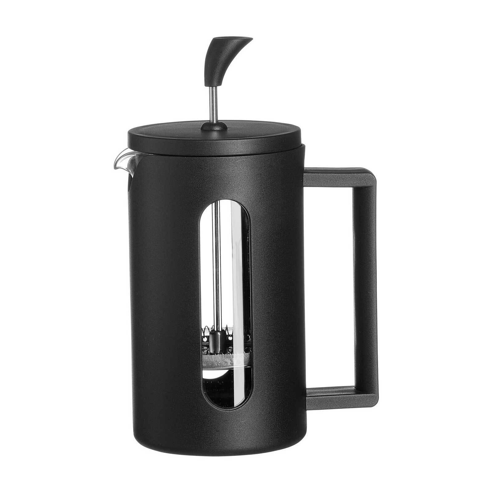 KAFFEEBEREITER / FRENCH PRESS Adana schwarz 600 ml - Schwarz, Glas/Kunststoff (2/2/2cm) - Ritzenhoff Breker