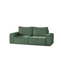 SOFA Sande In Raven - Grün, Holzwerkstoff/Textil (212/85/90cm) - Fun Möbel