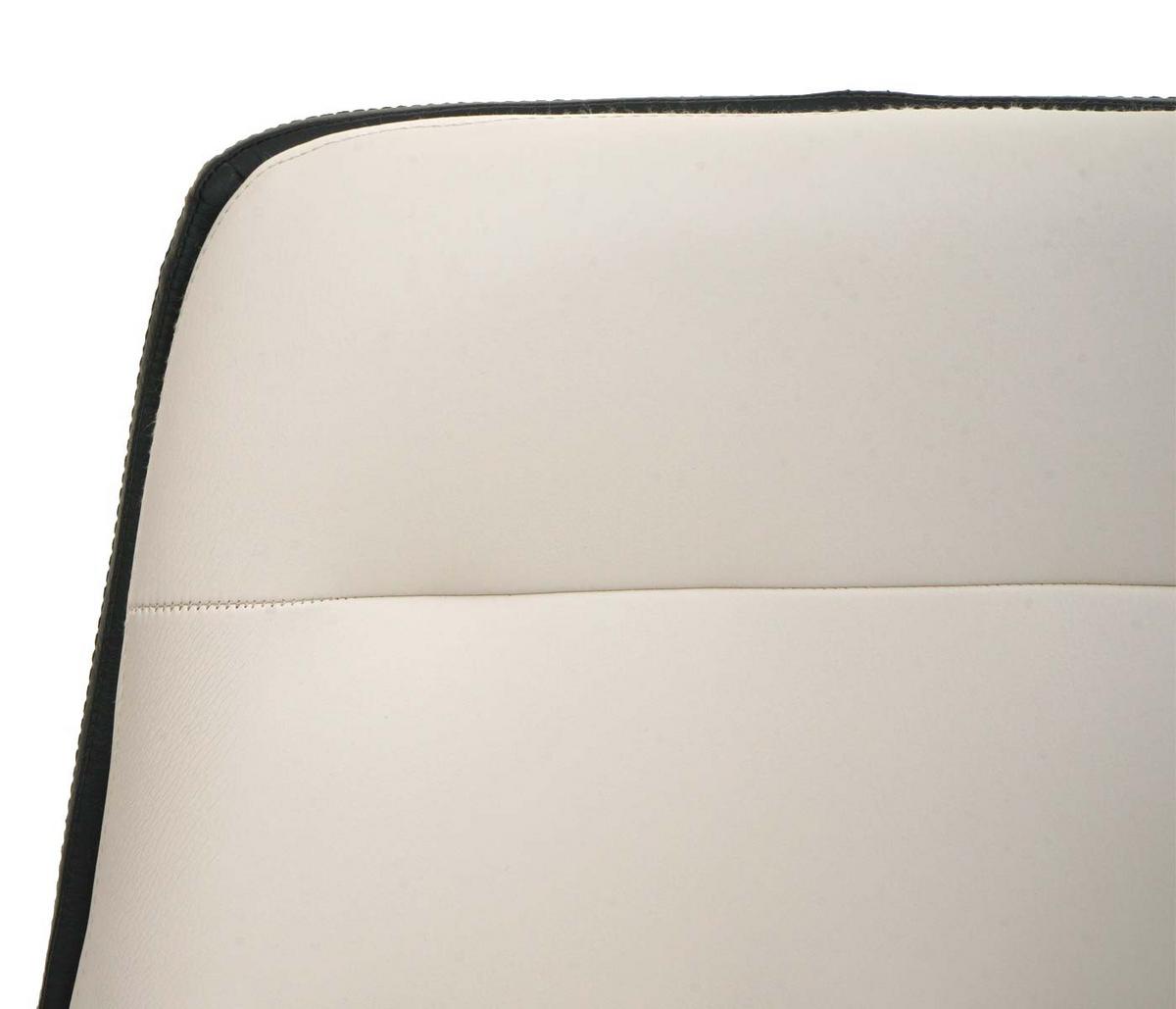 BARHOCKER Cremeweiß - Weiß, Textil (53/116/47cm) - MCW
