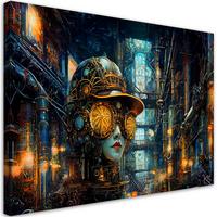 KUNSTDRUCK Gold 60/40 cm - Goldfarben, Textil (60/40cm) - KUNSTLOFT