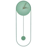 WANDUHR Grün/Gold Salvan - Goldfarben/Grün, Metall (20/62/3cm) - Beliani