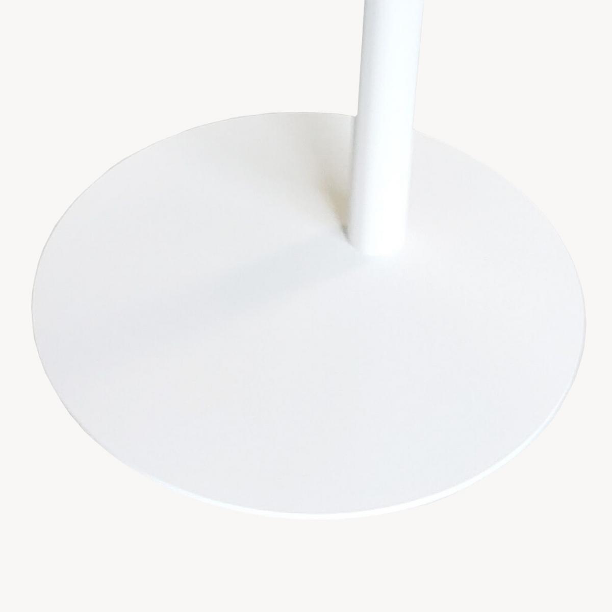 BEISTELLTISCH Nastätten - Weiß, Metall (38/50/50cm) - [en.casa]