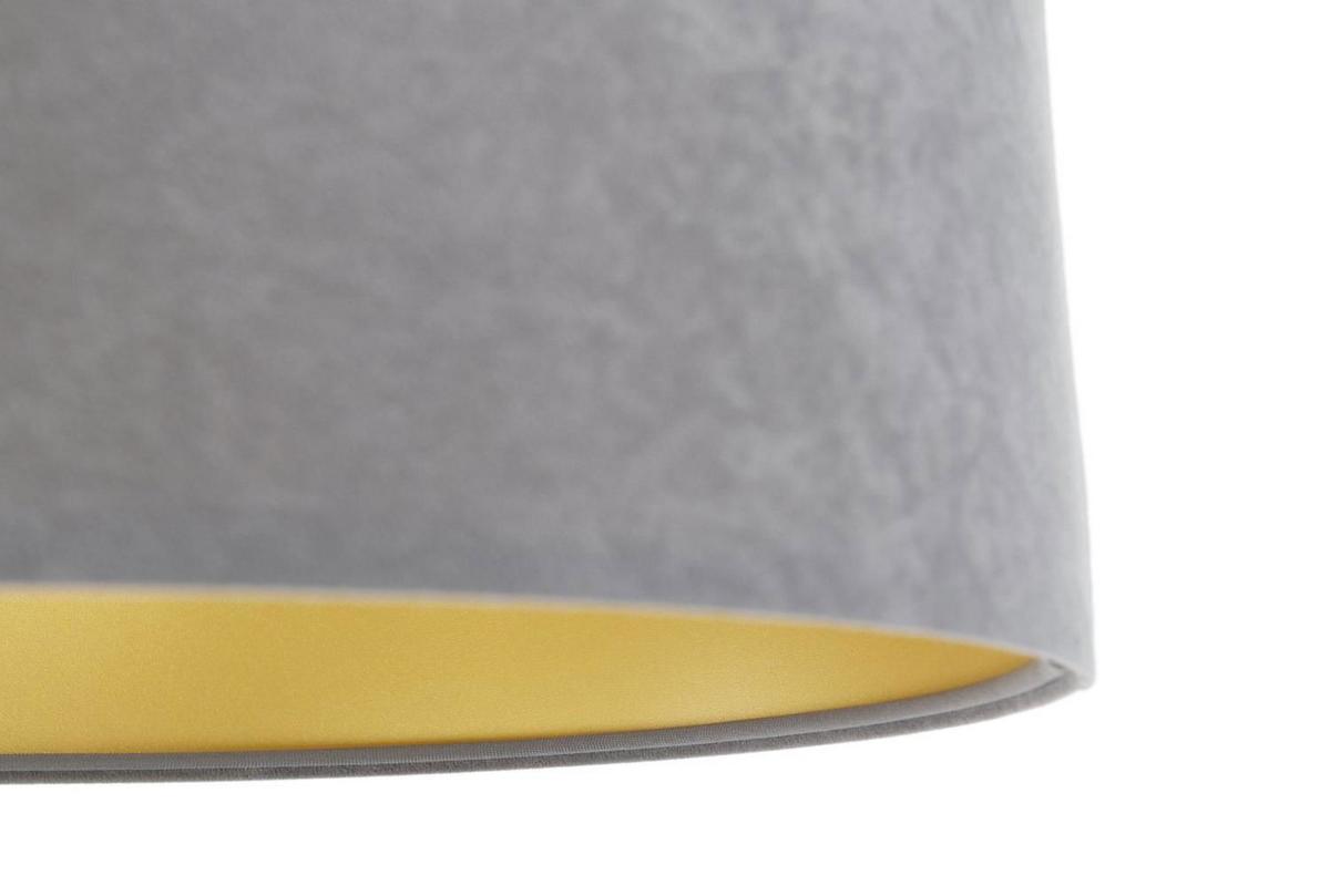 HÄNGELEUCHTE Grau 60/30 cm - Weiß/Grau, Kunststoff (60/0.4/30cm) - ONZENO