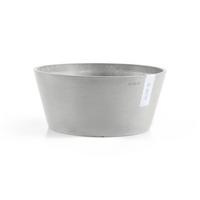 BLUMENTOPF Frankfurt 50/25,7 cm Hellgrau - Hellgrau, Kunststoff (41/17.8cm) - Ecopots