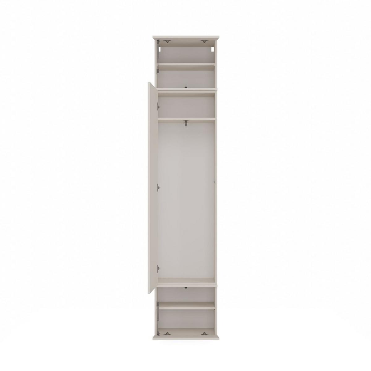 FLURSCHRANK - Garderobenschrank mit Stauraum Kaschmir 50/238/35 - Kaschmir, Holzwerkstoff (50/238/35cm) - RAUMHIRSCH FURNITURE