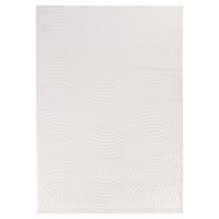 TEPPICH Kurzflor ILLER in Creme, mit 3D-Design, Florhöhe 12 mm, 240 x 340 cm - Beige, Textil (340/240cm) - KADIMA DESIGN