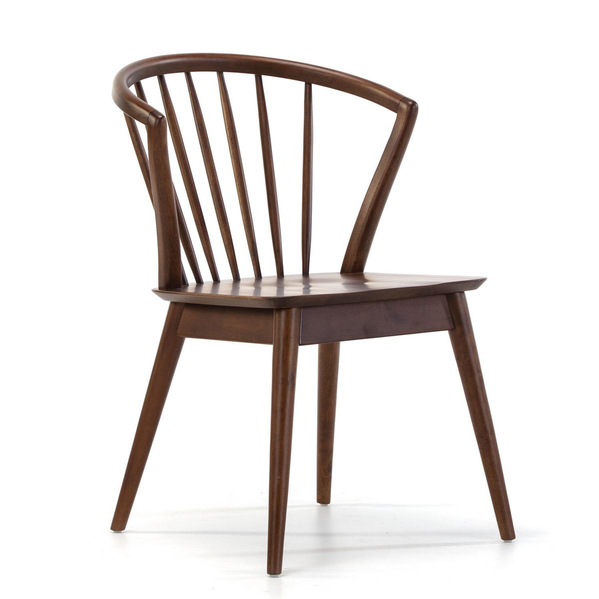 STUHL 2er-Set Mura Nussbaum Farbe - Walnussfarben, Holz (58/84/55cm) - VS Venta-stock