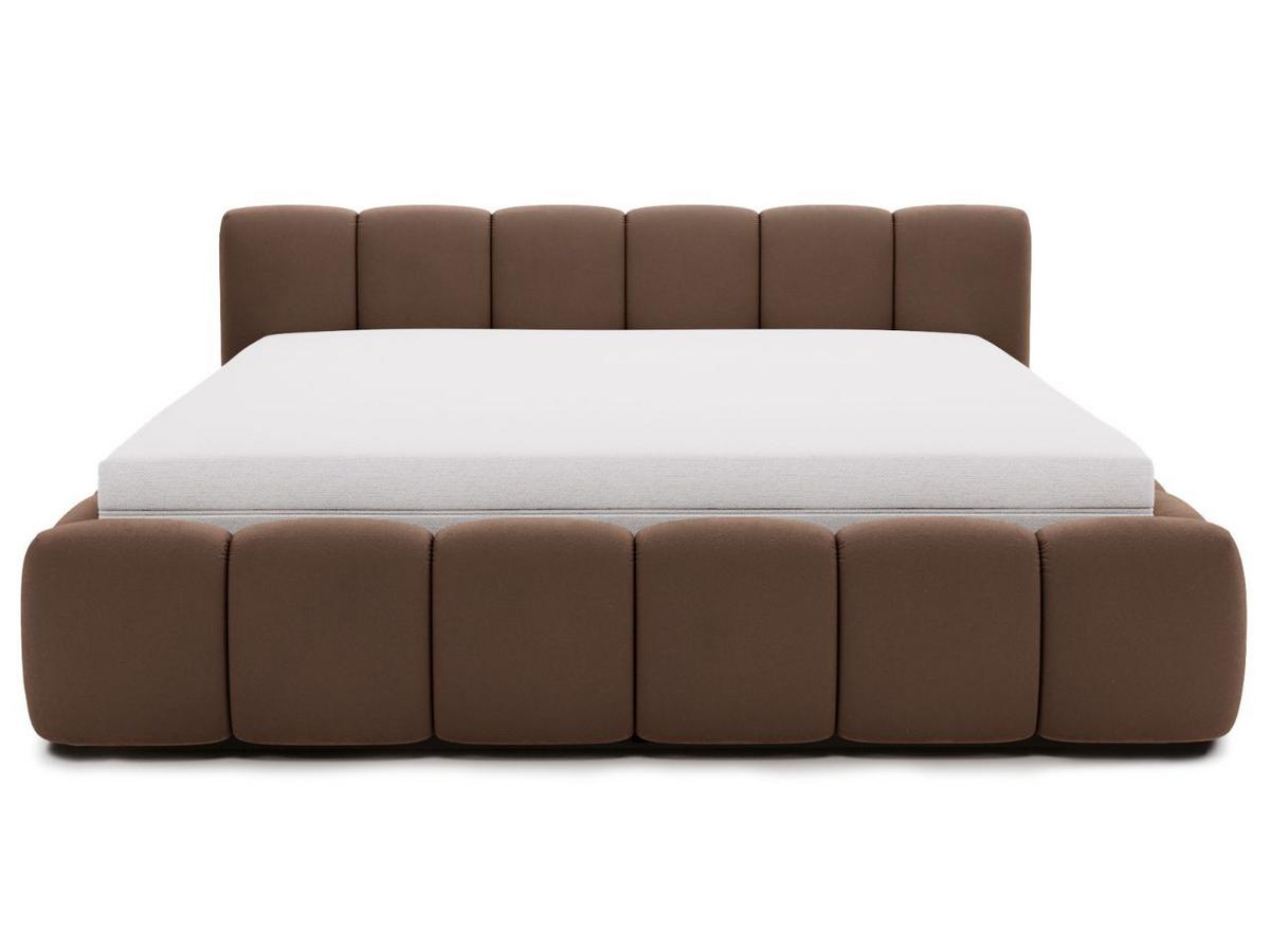 POLSTERBETT Cloud low 160x200 Braun - Braun, Textil (160/200cm) - Graingold