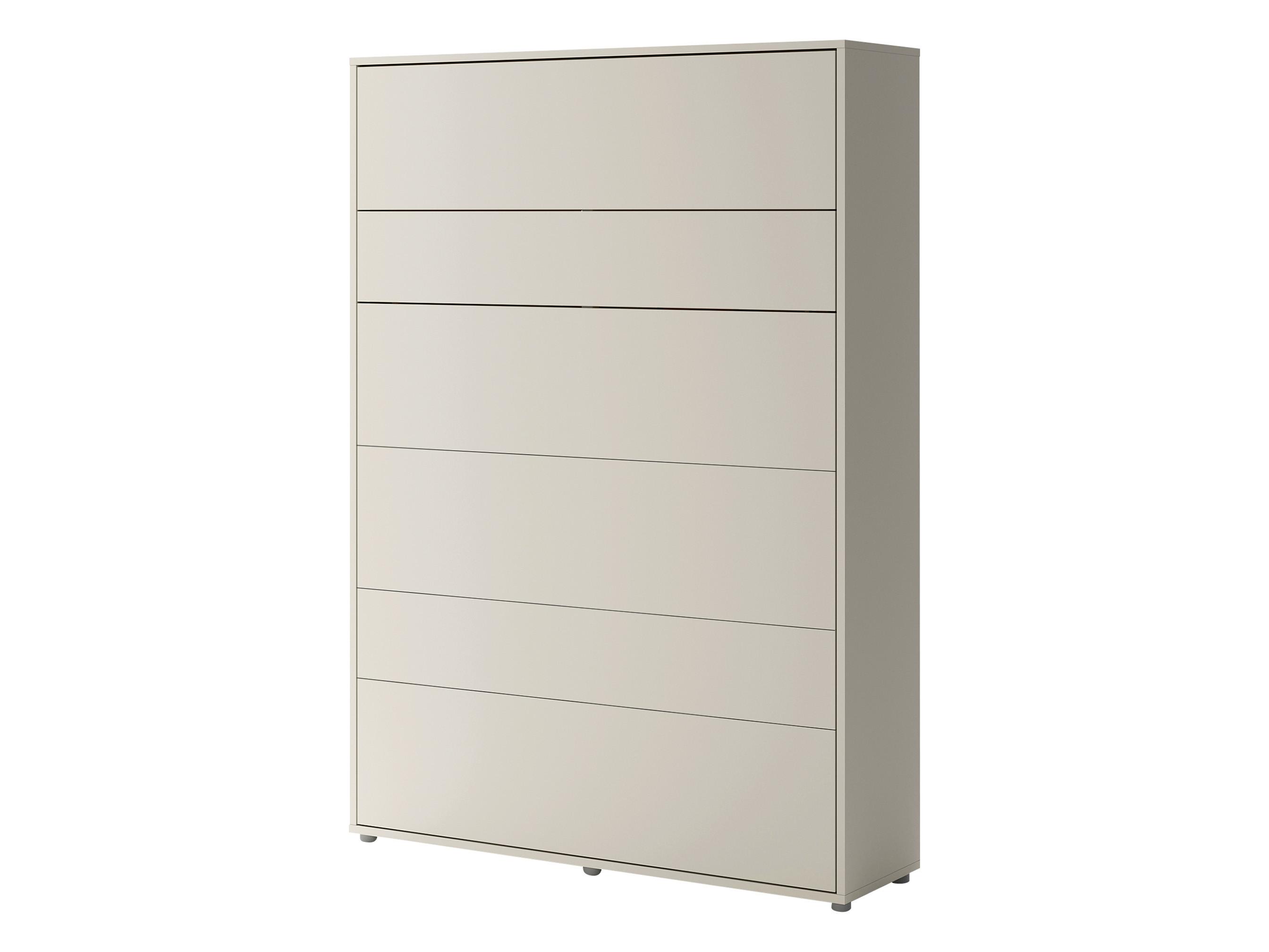 SCHRANKBETT Bed-Concept BC-01 140x200 - Kaschmir/Grau, Holz/Holzwerkstoff (140/200cm) - MIRJAN24