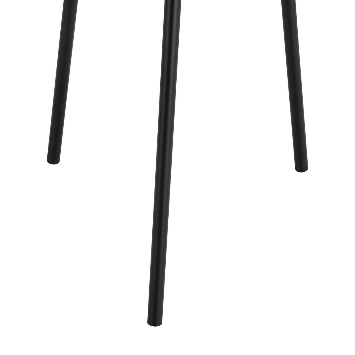 PFLANZENSTÄNDER-SET 2 TLG. Dalhem - Schwarz, Metall (32/79/32cm) - [en.casa]