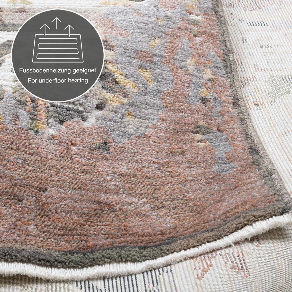 FLACHWEBETEPPICH Corduletta 40x60 cm - Beige, Textil (40/60cm) - Gino Falcone