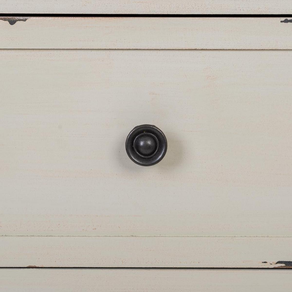 SIDEBOARD aus Holz 121x37x91 cm - Grau, Holz (121/91/37cm) - Wanderlust