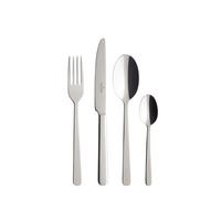 TAFELBESTECK Louis silber 24-tlg. - Silberfarben, Metall - Villeroy & Boch