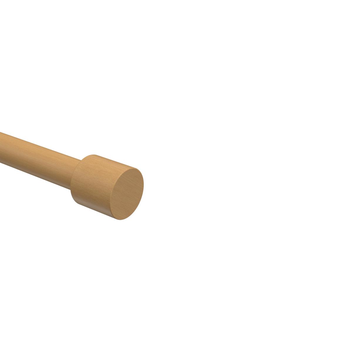 ENDSTÜCKE FÜR GARDINENSTANGEN 16 mm Ø, Pin Buche, Packung 2 Stück - Buchefarben, Holz (2.5/2.5/2.5cm) - INTERDECO