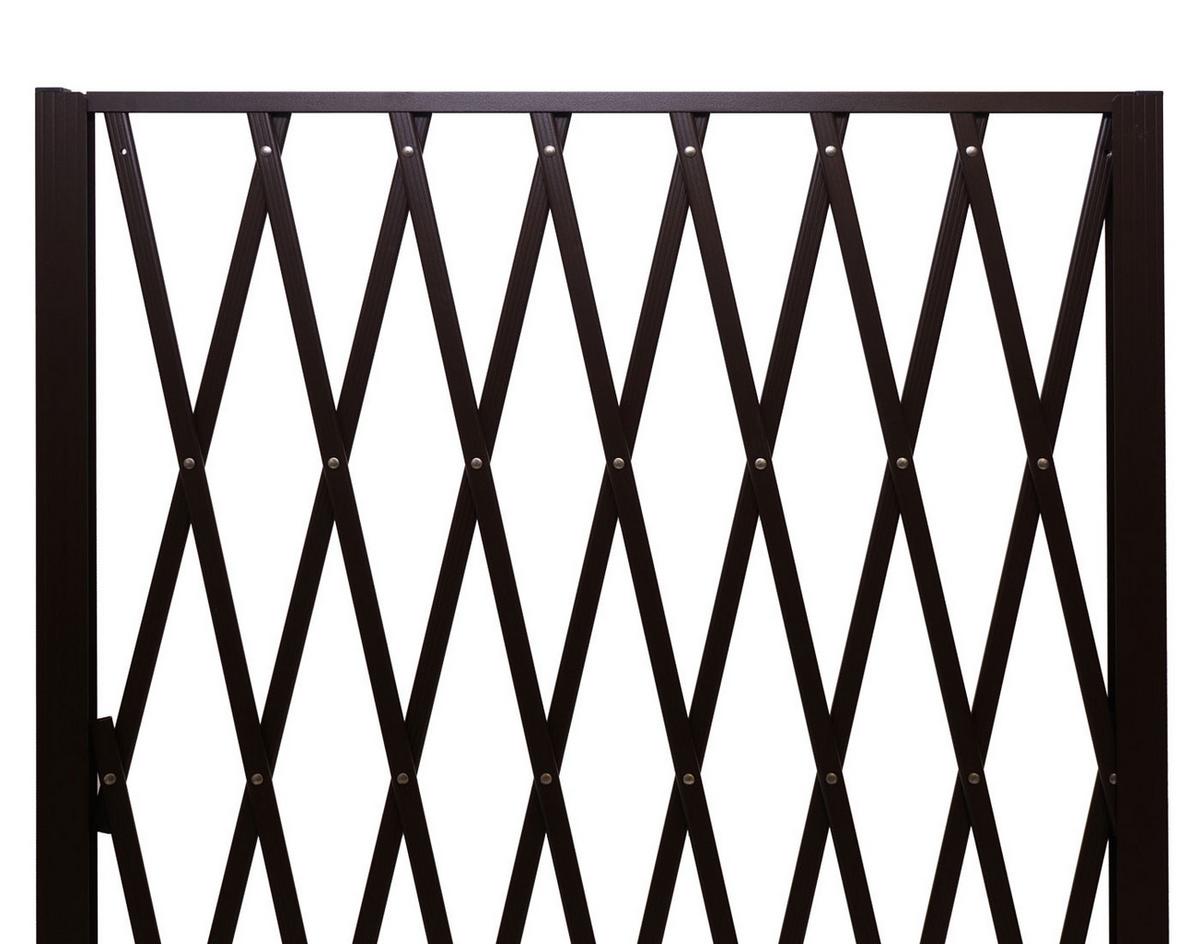 RANKGITTER Braun - Braun, Metall (90/152/35cm) - MCW