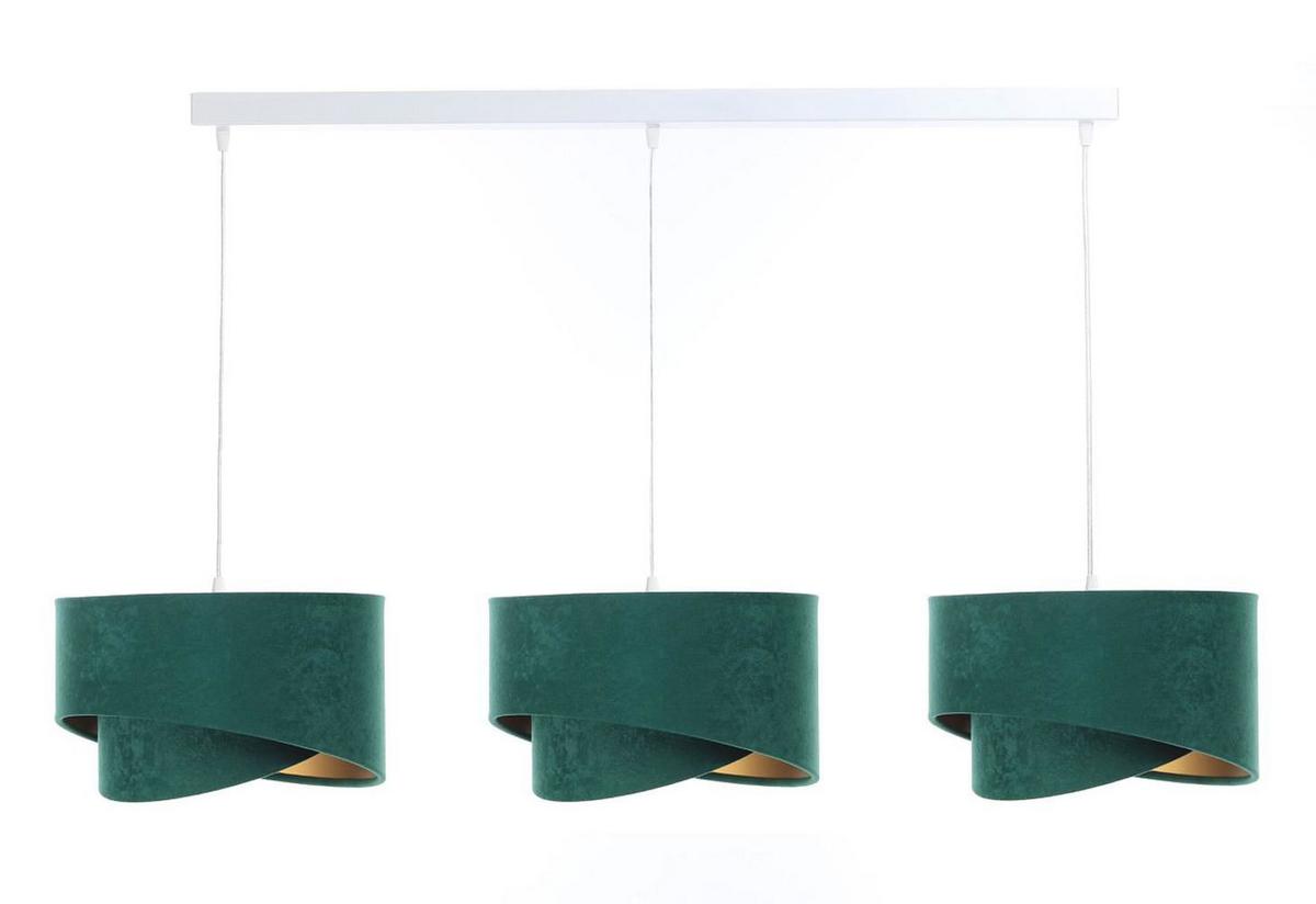 HÄNGELEUCHTE Grün 30/18 cm - Grün, Kunststoff (30/0.3/18cm) - ONZENO