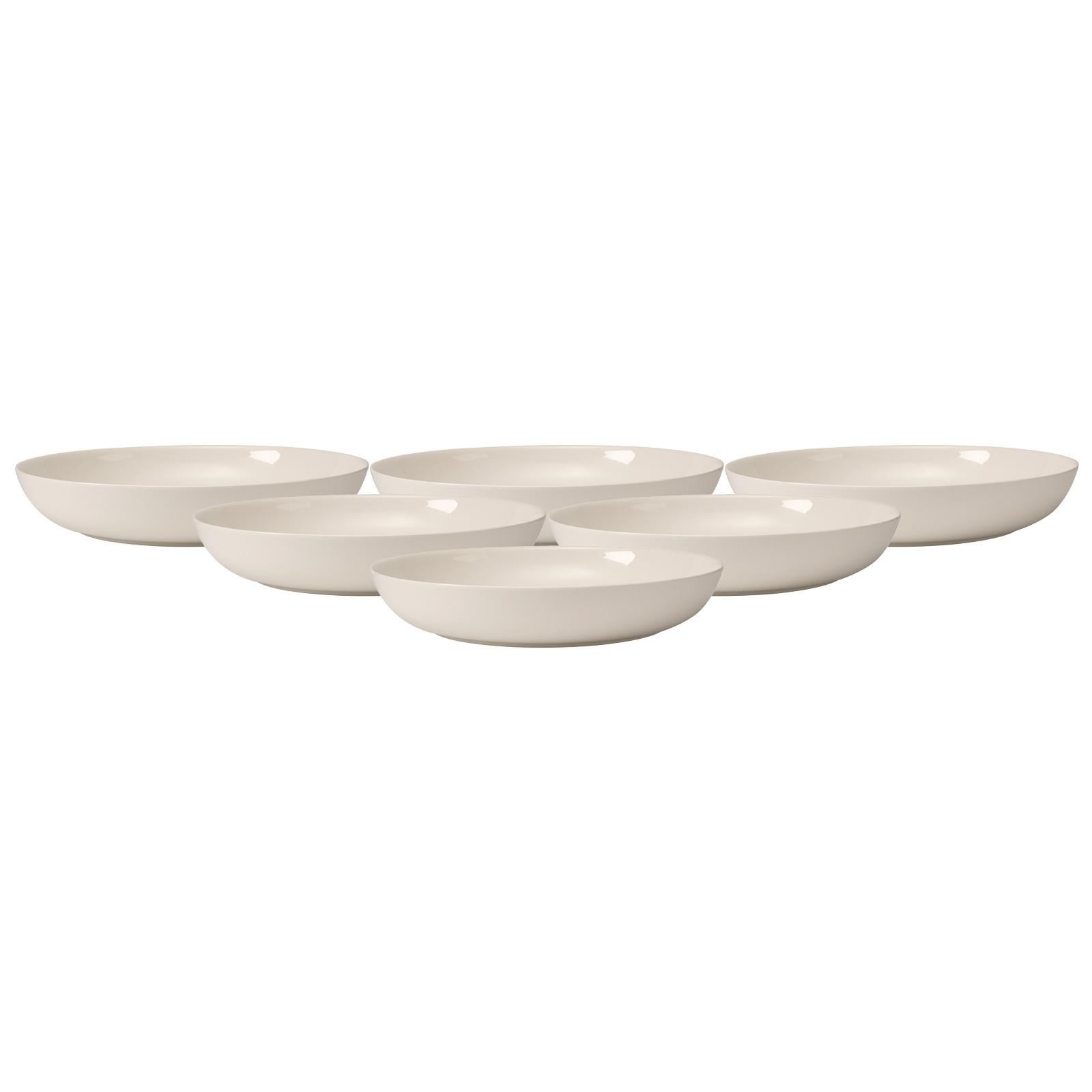 SALATSCHALEN For Me weiß ø 18,7 cm 6er Set - Weiß, Keramik (18.7cm) - Villeroy & Boch