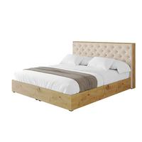 POLSTERBETT mit Bettkasten und Lattenrost, Bett mit Matratze H3/H4 - ENZO3 140x200 Beige - Creme, Holzwerkstoff/Textil (140/200cm) - ALTDECOR