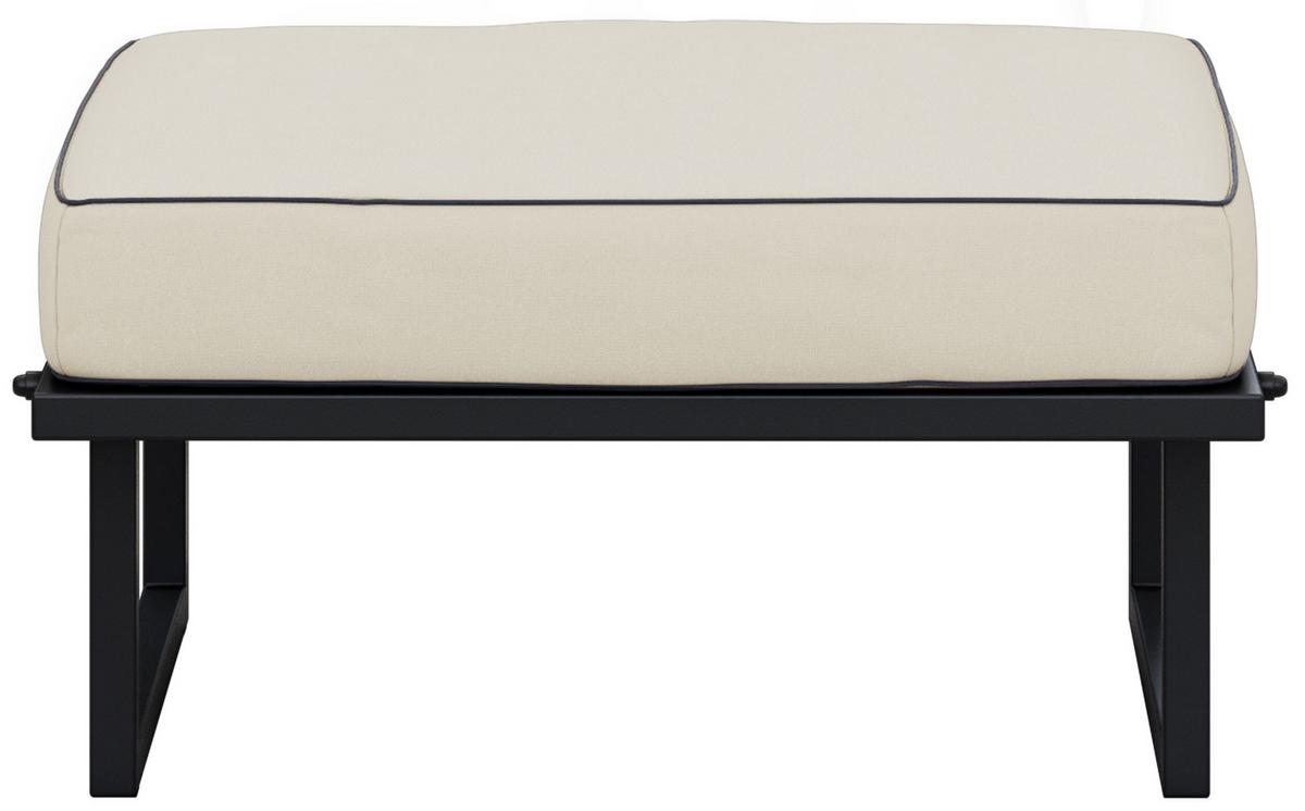SITZHOCKER Elba - Beige - Beige, Textil (78/42/78cm) - MKS
