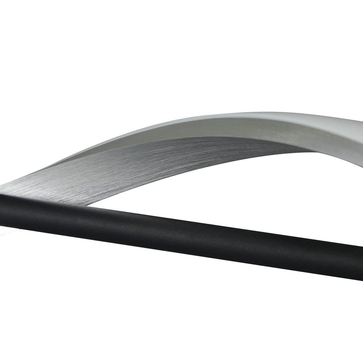 PENDELLEUCHTE Poesie 100/22/150 cm - Weiß, Metall (100/22/150cm) - Nettlife