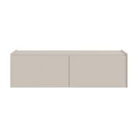 TV-LOWBOARD Magro 2-türig hängend oder stehend, Kaschmirgrau, 140 cm - Taupe, Holzwerkstoff (140/46.2/39cm) - Selsey