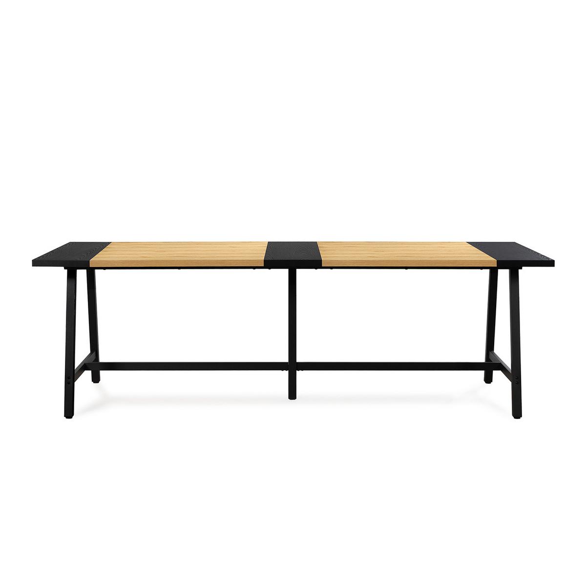 ESSTISCH Caracas Eiche-Optik, 240 cm - Eichefarben, Holzwerkstoff (100/240/75cm) - VS Venta-stock