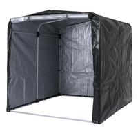 FAHRRADGARAGE Anthrazit - Anthrazit, Metall (201/201/201cm) - MCW