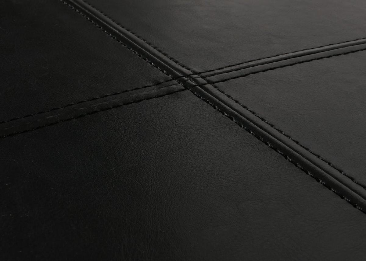 GARNITUR XXL Schwarz 5-teilig-Set - Schwarz, Textil (48/90/56cm) - MCW