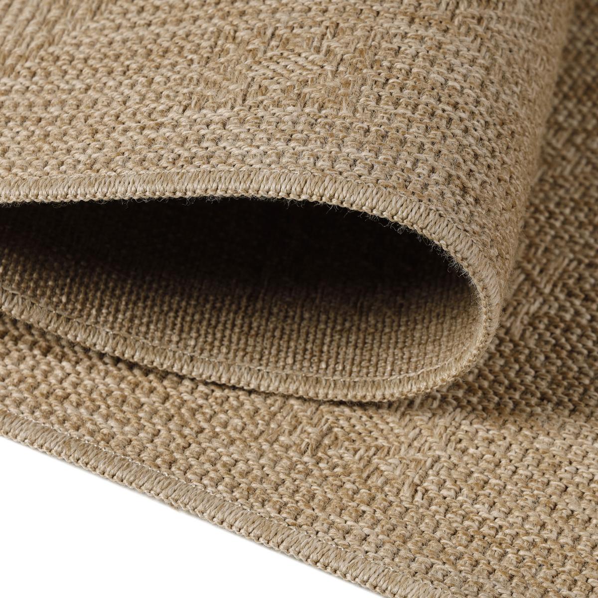 TEPPICH Outdoor KASBERG in Beige, im Vintage-Stil, 120 x 170 cm - Beige, Textil (170/120cm) - KADIMA DESIGN