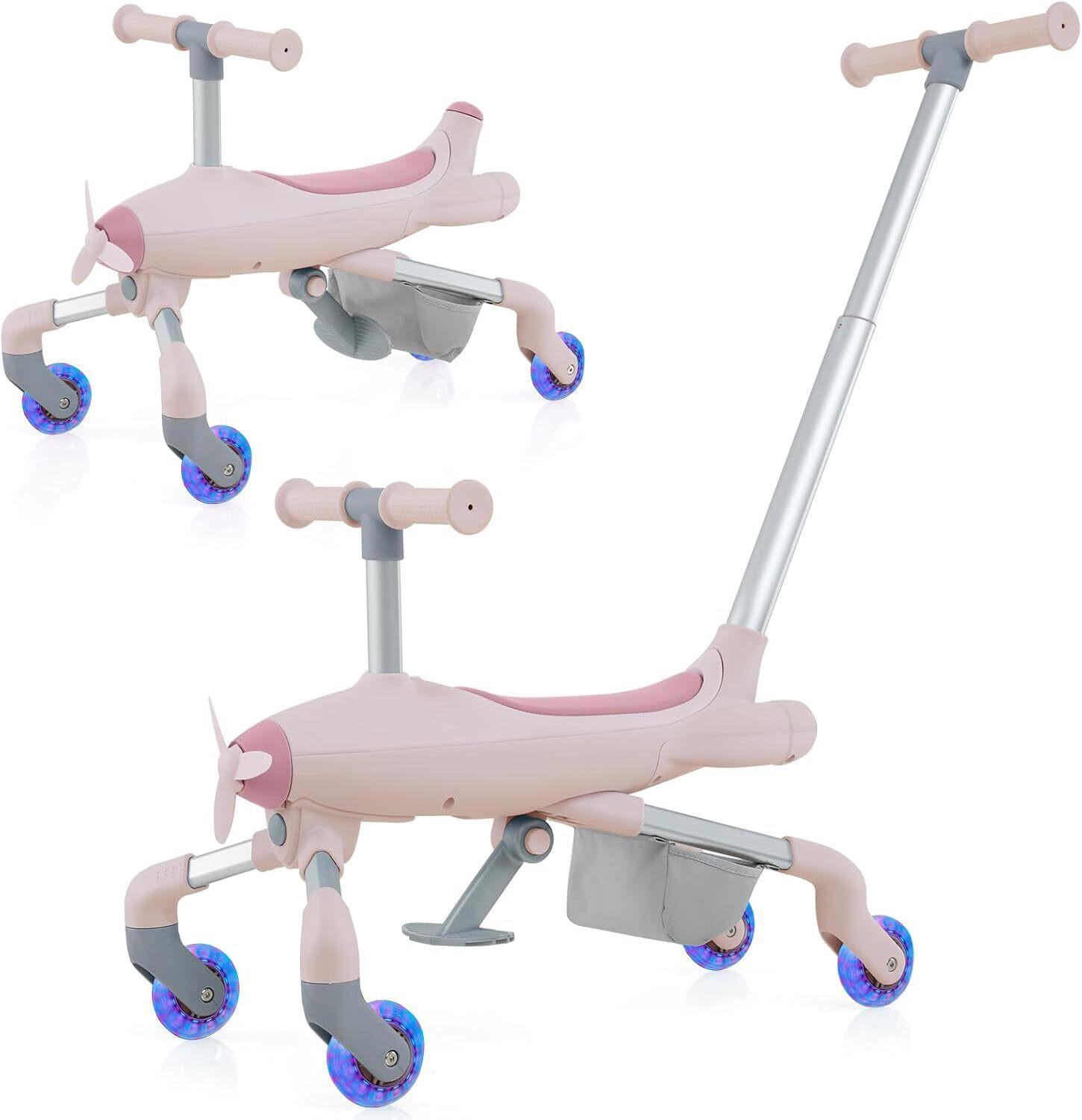 AUFSITZFAHRZEUG 73cm Rosa - Pink, Kunststoff (83/73/34cm) - COSTWAY