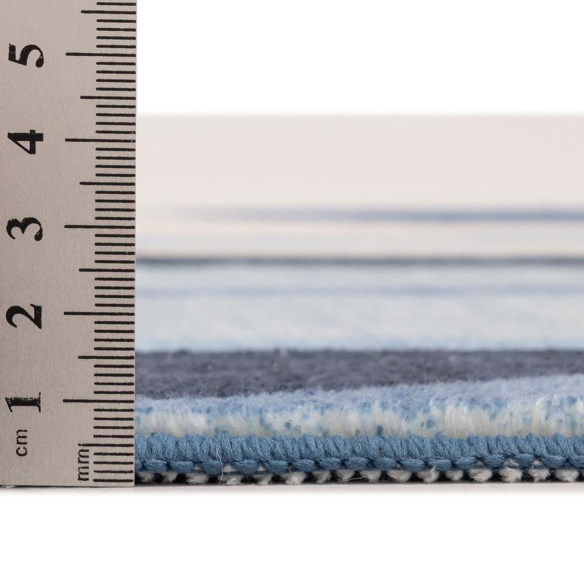 BADTEPPICH Aquata 50x60 cm - Blau, Textil (50/60cm) - Gino Falcone