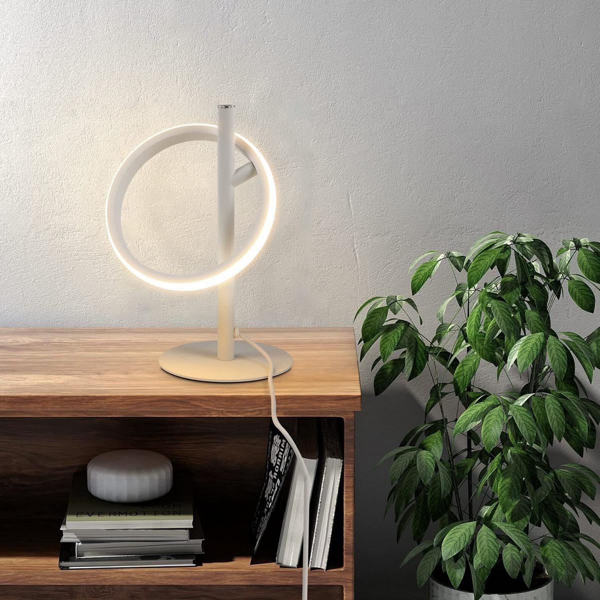 LED-TISCHLEUCHTE Siegen 12.5/12.5/23 cm - Weiß, Metall (12.5/12.5/23cm) - Nettlife