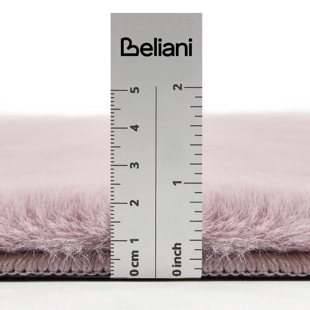 TEPPICH Hellviolett 160/230 cm Tangra - Violett, Kunststoff (160/230cm) - Beliani