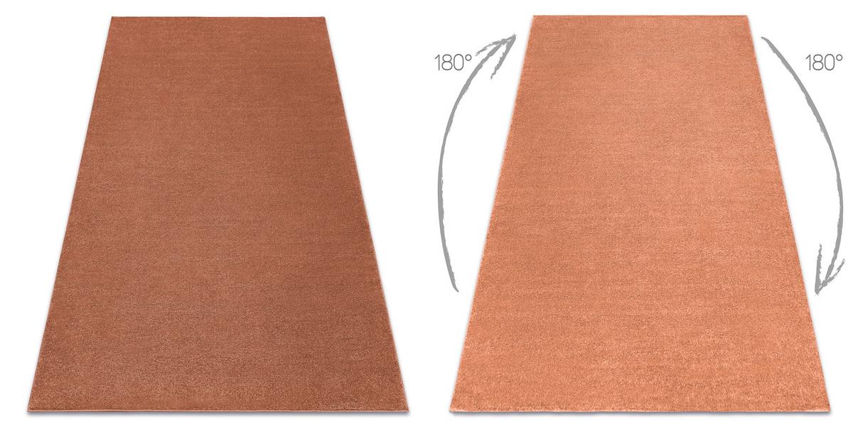 TEPPICH Softy 200/290 cm - Terracotta, Textil (200/290cm) - rugsX