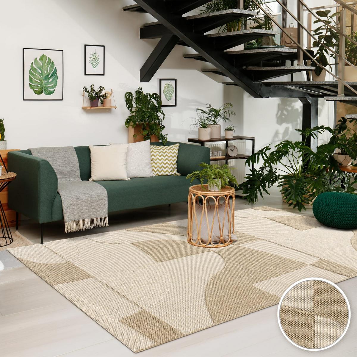 OUTDOORTEPPICH Boho Creme 80 x 150 cm - Creme, Kunststoff (80/150cm) - TT Home