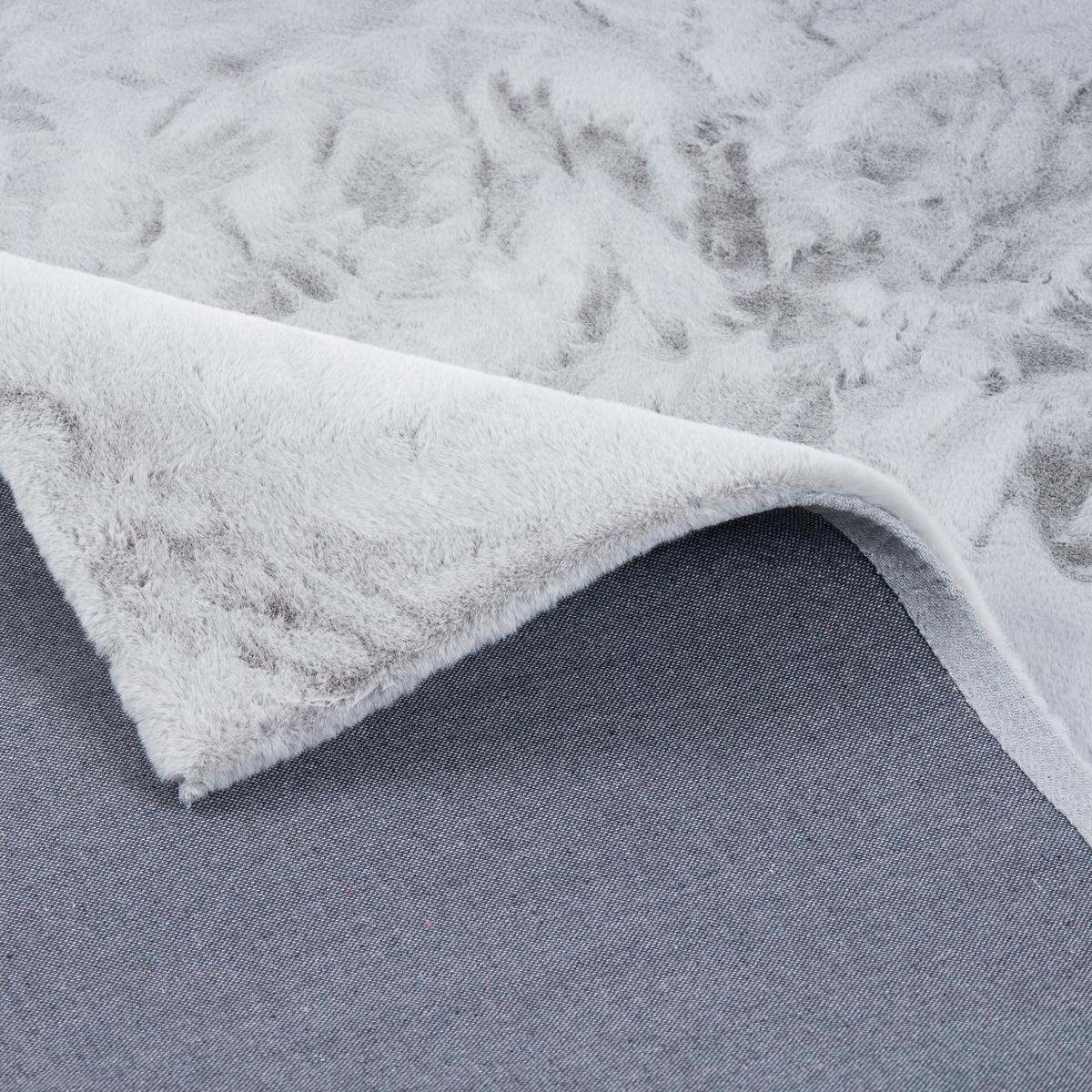 FELLTEPPICH LUXUS SUPER SOFT PLUSH - Hellgrau, Textil (160/230cm) - Pergamon