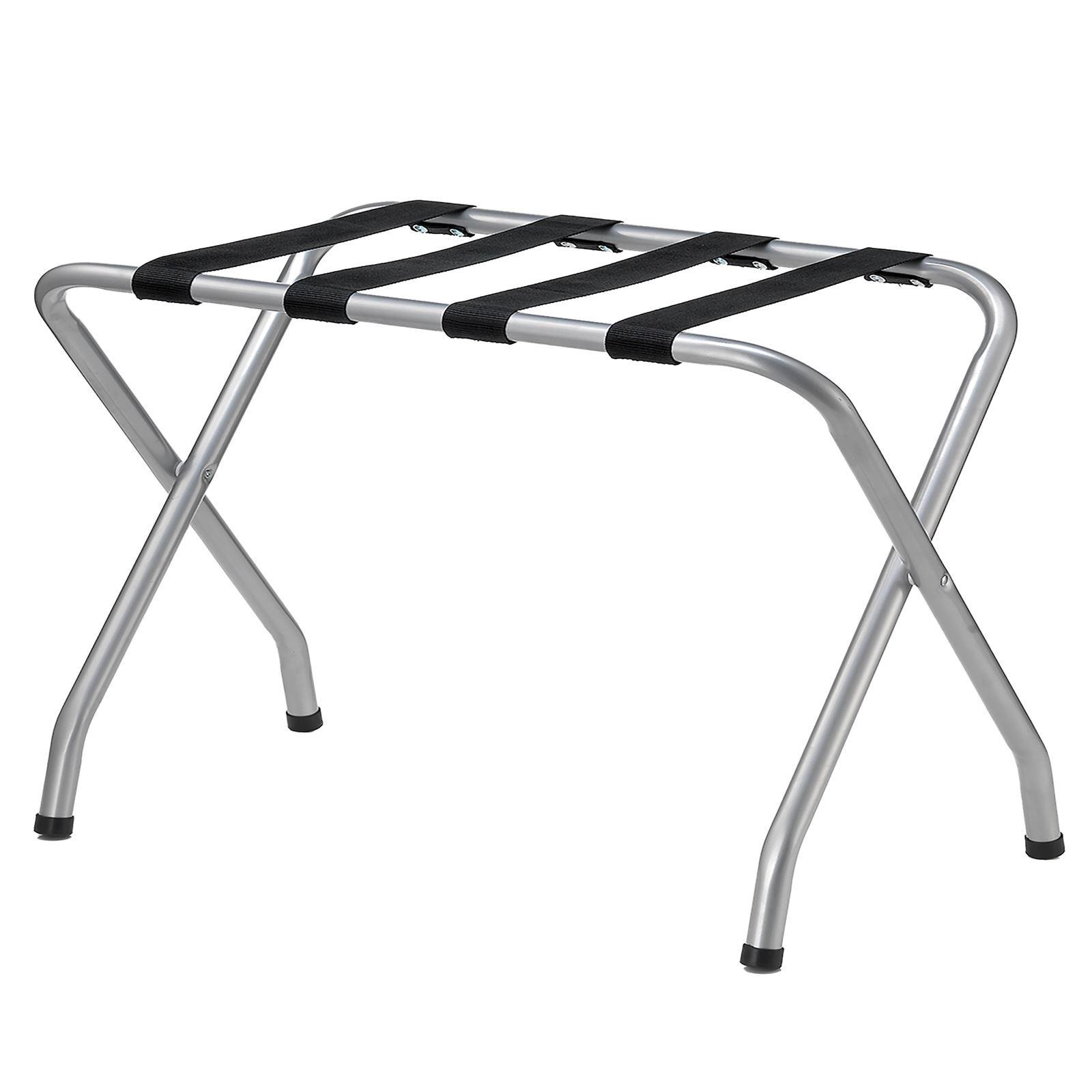 KOFFERSTÄNDER LUGGAGE grau - Grau, Metall (67/54/40cm) - IDIMEX