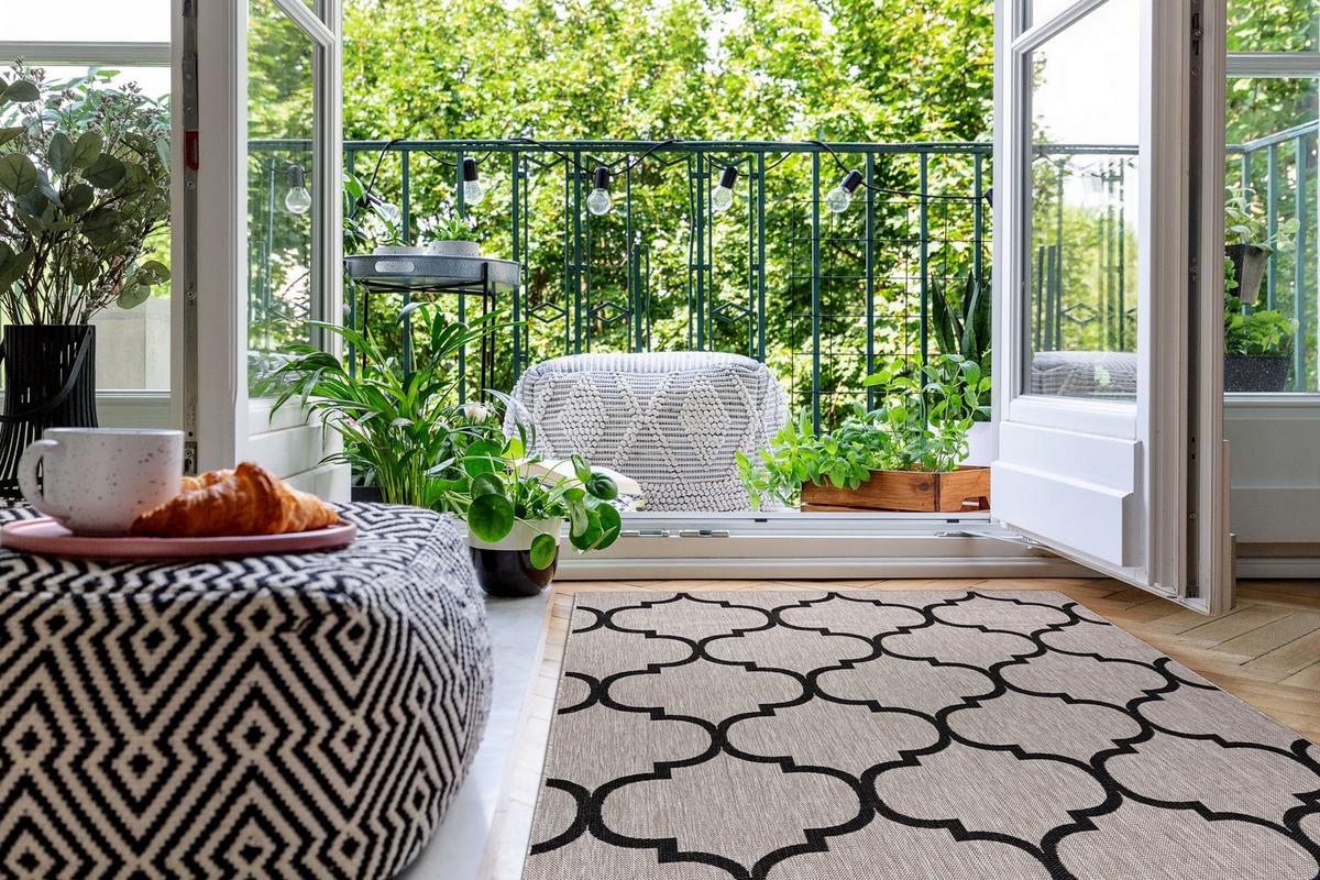 TEPPICH Floorlux 160/230 cm - Grau, Textil (160/230cm) - rugsX