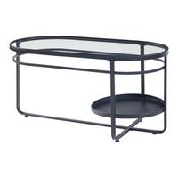 COUCHTISCH Kumla 90/42.5/46 cm - Schwarz, Metall (42.5/90/46cm) - [en.casa]