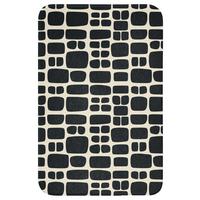 WC-VORLEGER Modern - Bio - Schwarz WC Teppich 40x60 cm - Anthrazit, Textil (40/1cm) - OnlyWow