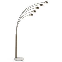STEHLAMPE Flinders 100/100/212 cm - Goldfarben, Metall (100/100/212cm) - Beliani