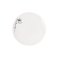 FRÜHSTÜCKSTELLER Statement Lines weiß ø 21,2 cm - Weiß, Keramik (21.2cm) - Villeroy & Boch