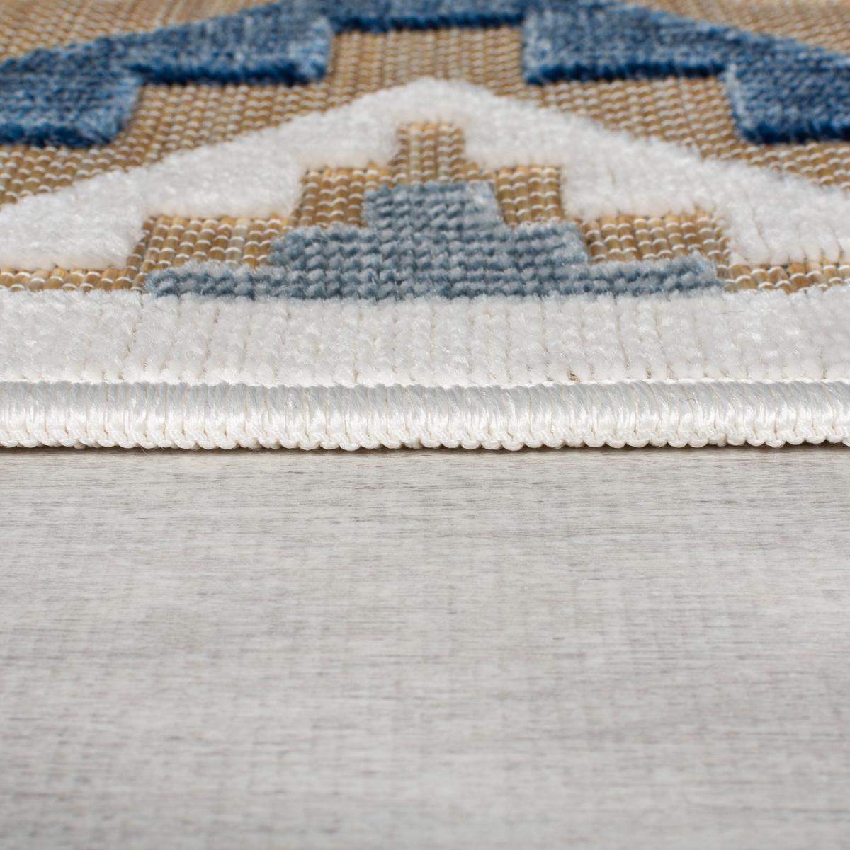 OUTDOORTEPPICH Waschbar LAGAN, orientalisch, Beige, 80 x 230 cm - Beige, Textil (80/230cm) - KADIMA DESIGN